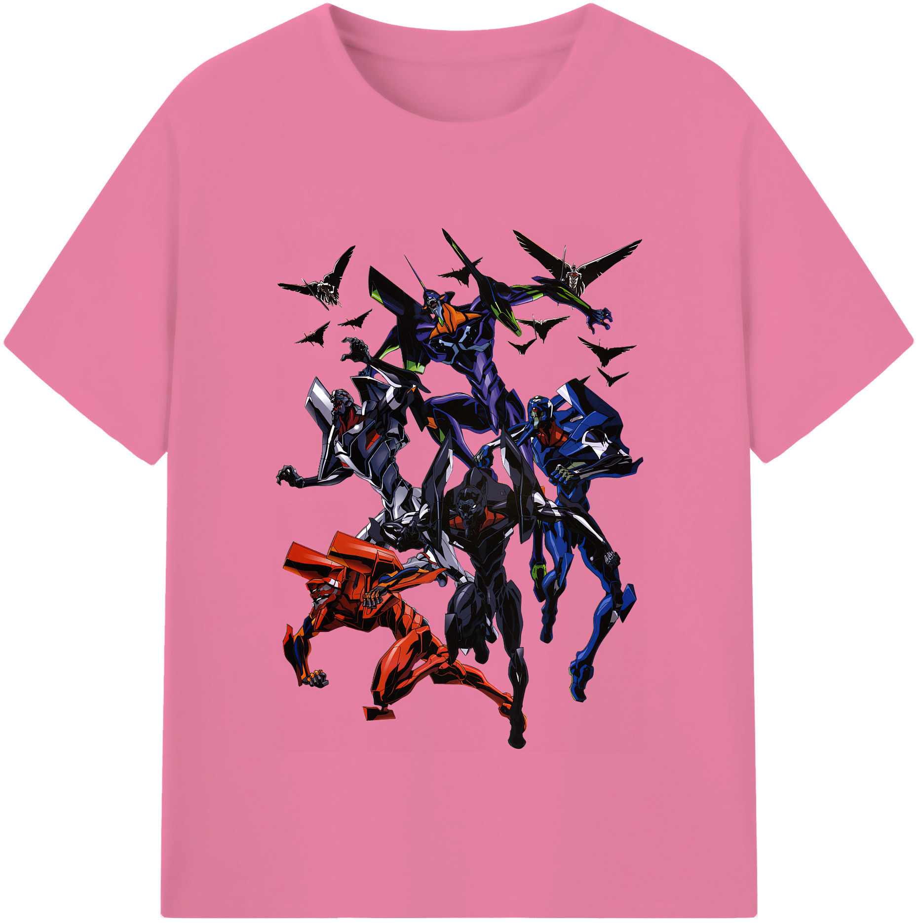 （画像用） EVA 新世紀エヴァンゲリオン 綿100％半袖Tシャツ（フロントプリント）